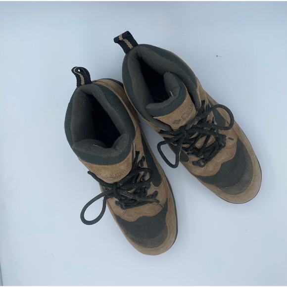 Columbia Hurricane Creek Mens Hiking Boots Waterproof Brown Green Size 7.5 Scout main image 9